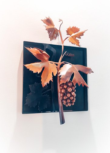 gallery 52. Hacienda los Manchones M6.Hojas y racimo de parra